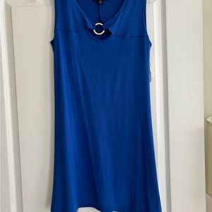 Blue dress